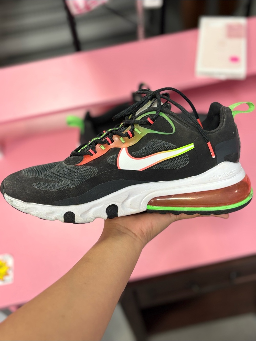 Nike Air Max 270 React black multi- Men’s